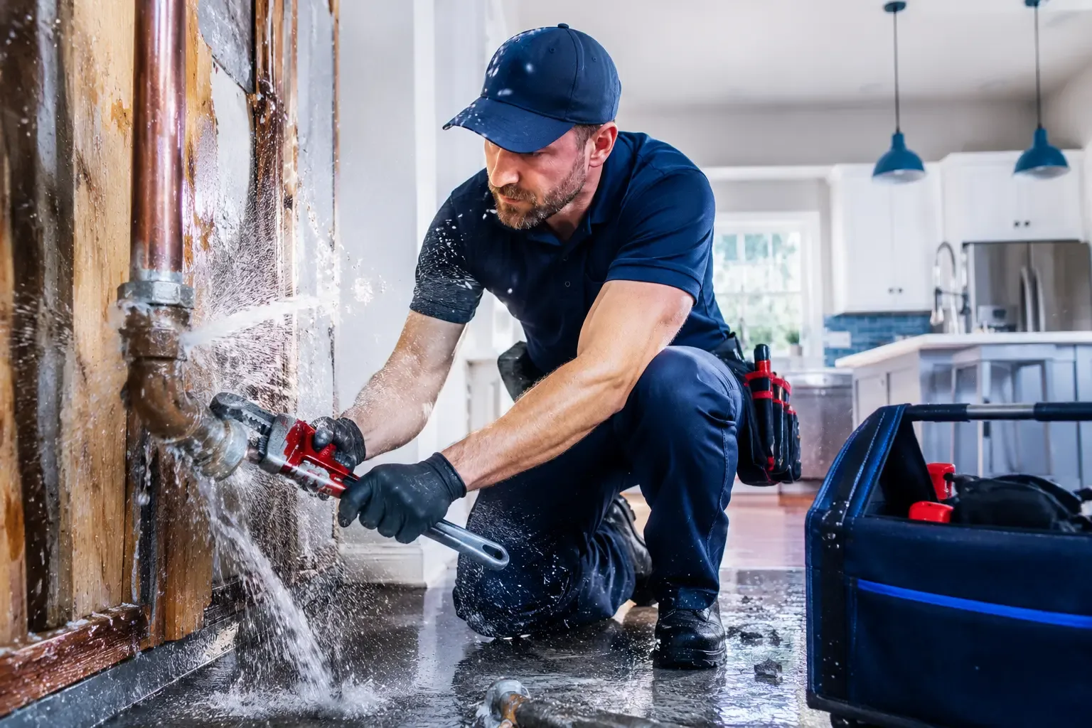 Local emergency pipe repair professionals in Charleston, IL